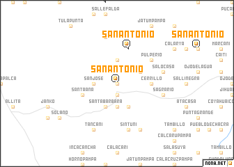 map of San Antonio