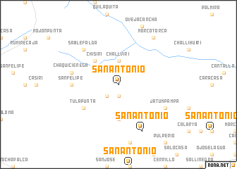 map of San Antonio