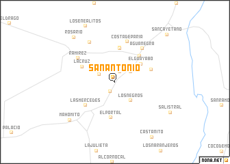 map of San Antonio