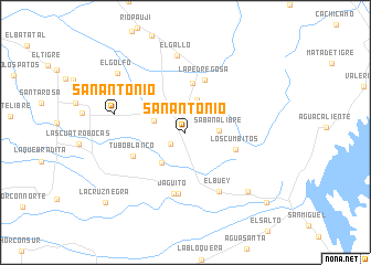 map of San Antonio