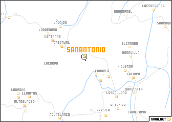 map of San Antonio