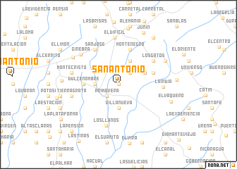 map of San Antonio