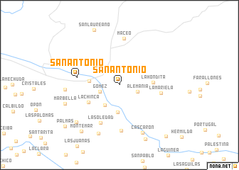 map of San Antonio