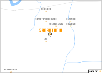 map of San Antonio