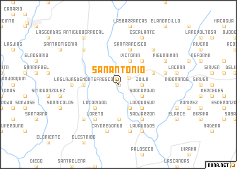 map of San Antonio