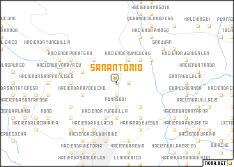 map of San Antonio