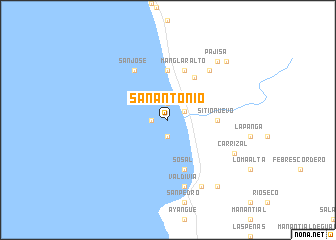 map of San Antonio