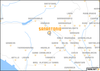 map of San Antonio