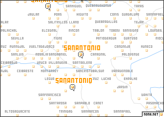 map of San Antonio