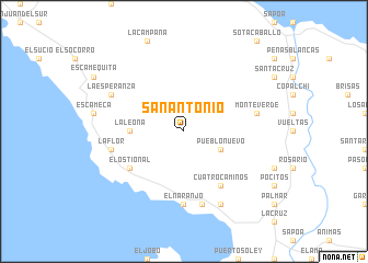 map of San Antonio