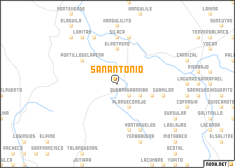 map of San Antonio