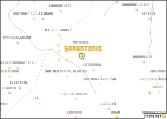 map of San Antonio