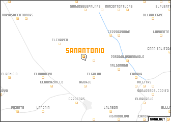 map of San Antonio