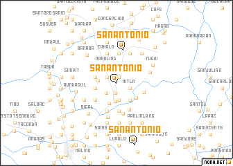 map of San Antonio