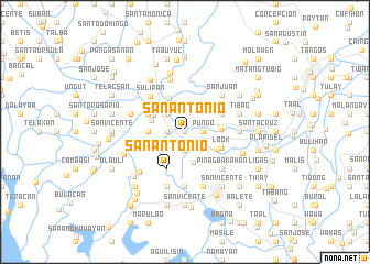 map of San Antonio