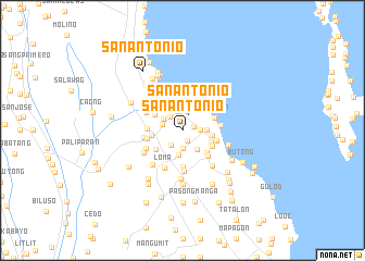 map of San Antonio