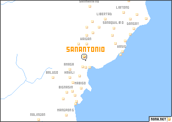 map of San Antonio