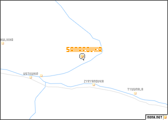 map of Sanarovka