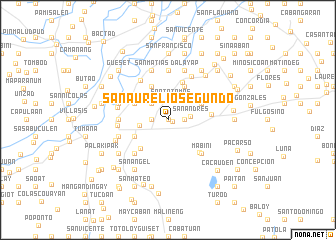 map of San Aurelio Segundo