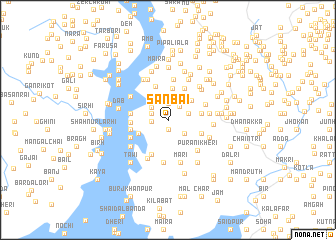map of Sanbāi