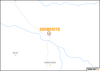map of San Benito
