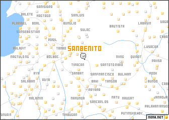 map of San Benito