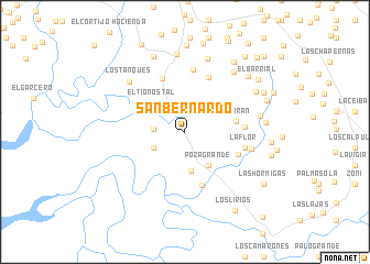 map of San Bernardo