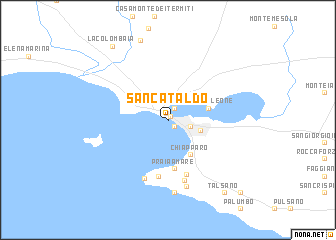 map of San Cataldo