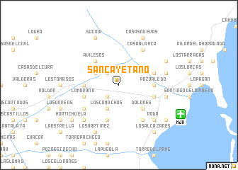 map of San Cayetano