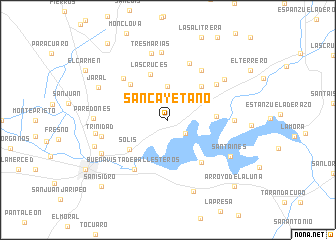 map of San Cayetano