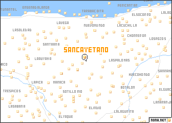 map of San Cayetano