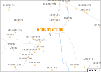 map of San Cayetano