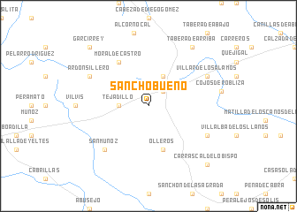 map of Sanchobueno