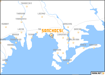 map of San Choc Si