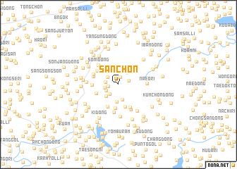 map of Sanch\