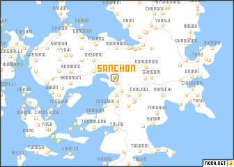 map of Sanch\