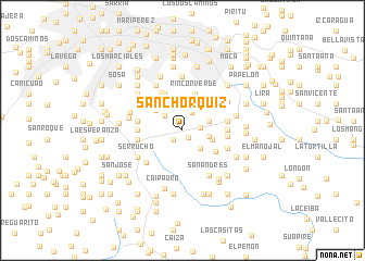 map of Sanchorquiz