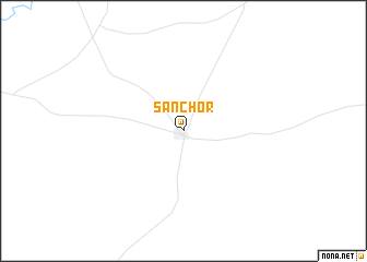 map of Sānchor