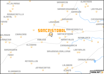 map of San Cristóbal