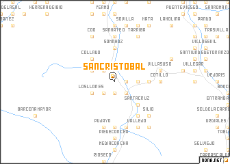 map of San Cristóbal