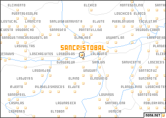 map of San Cristóbal