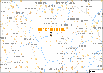 map of San Cristobal