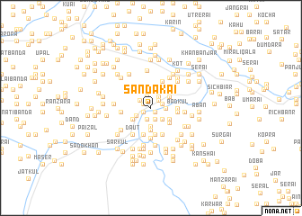 map of Sandākai