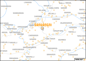 map of Sandang-ni