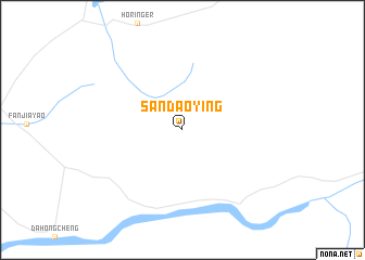 map of Sandaoying