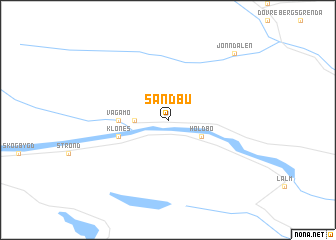 map of Sandbu