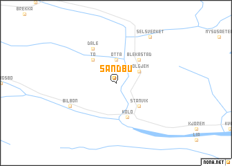 map of Sandbu