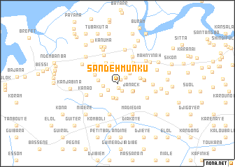 map of Sandehmunku