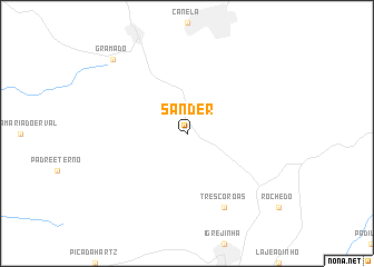 map of Sander