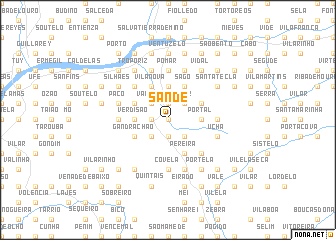 map of Sande